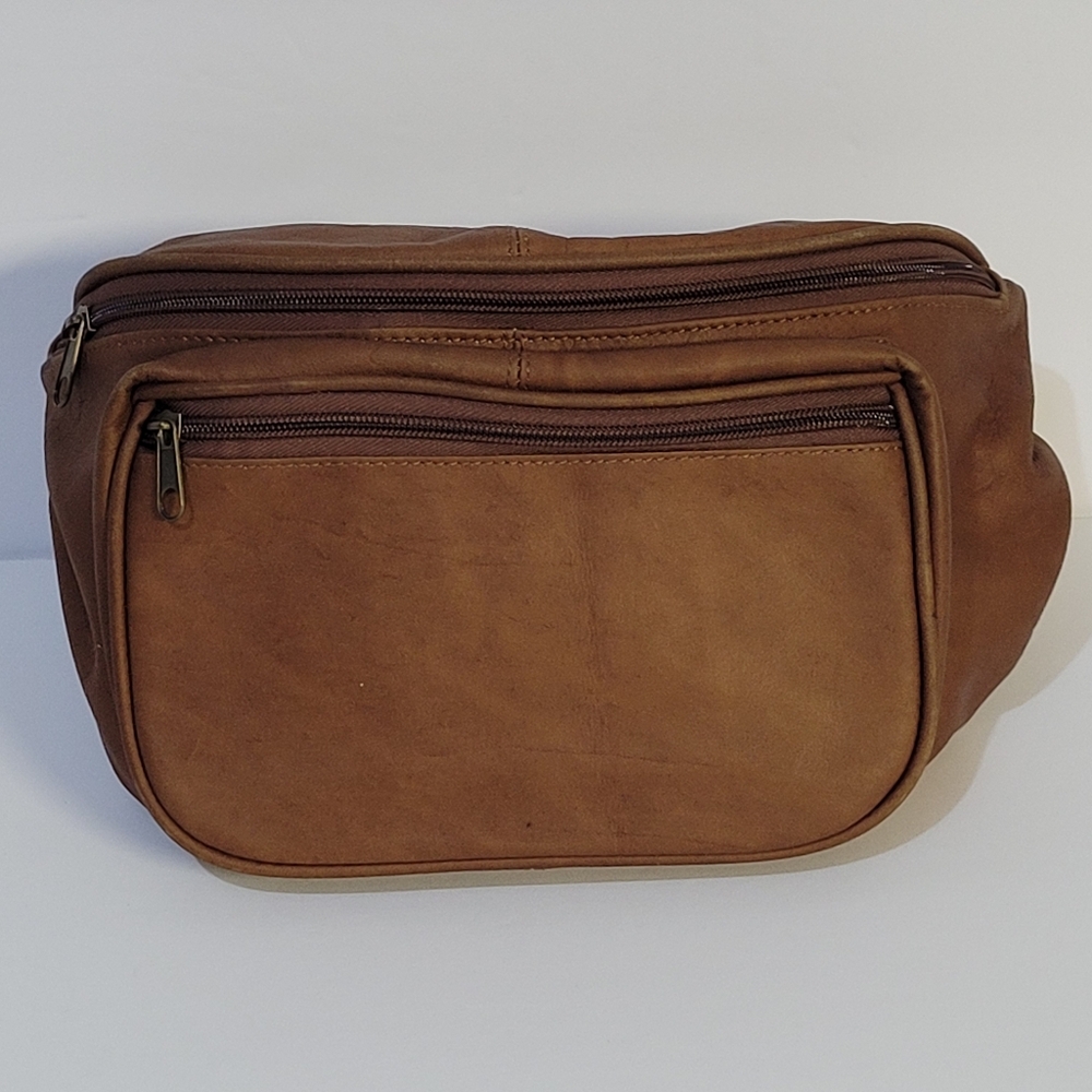 Brown Leather Waist Bag